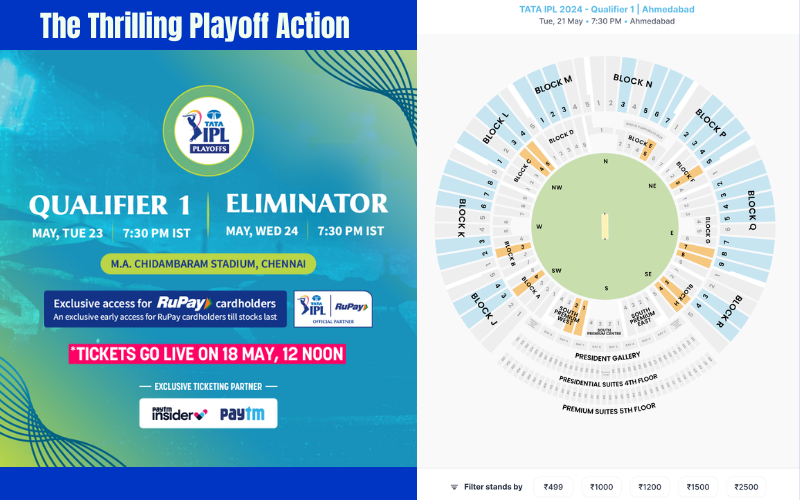 ELIMINATOR IPL 2023 TICKETS